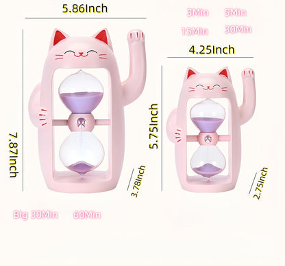 Colorful Sand Timers, Hourglass Sand Timers 5 Minutes Sandglass Timer with Protective Cover for Toothbrush Timer Games Classroom Home Office Cooking(Green+5Min)