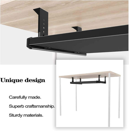 Heavy Duty Under Mount 12/14/16/18 inch Drawer Slides-12 inch Black