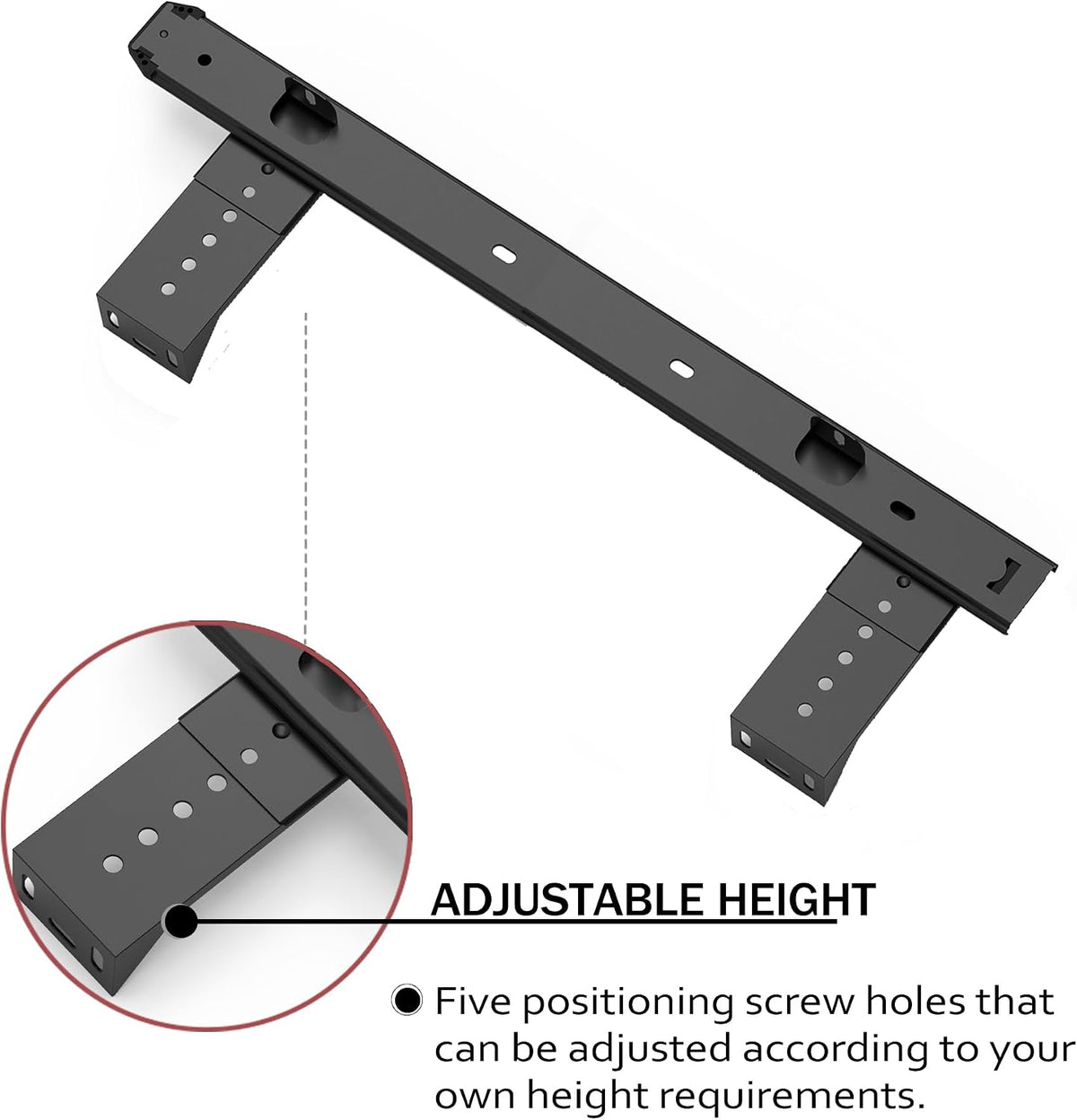 Heavy Duty Under Mount 12/14/16/18 inch Drawer Slides-12 inch Black