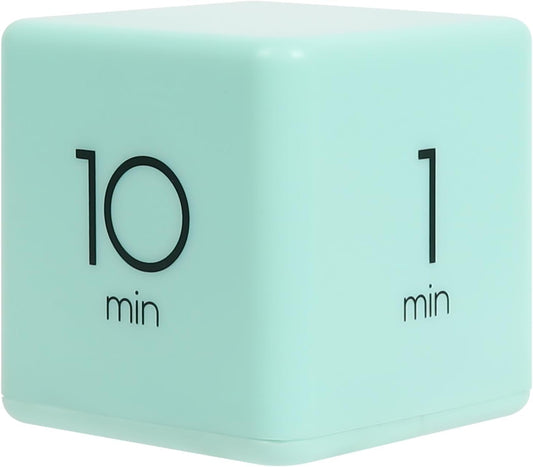 Cube Timer, Flip, Block, Productivity, Time Management (Mint)