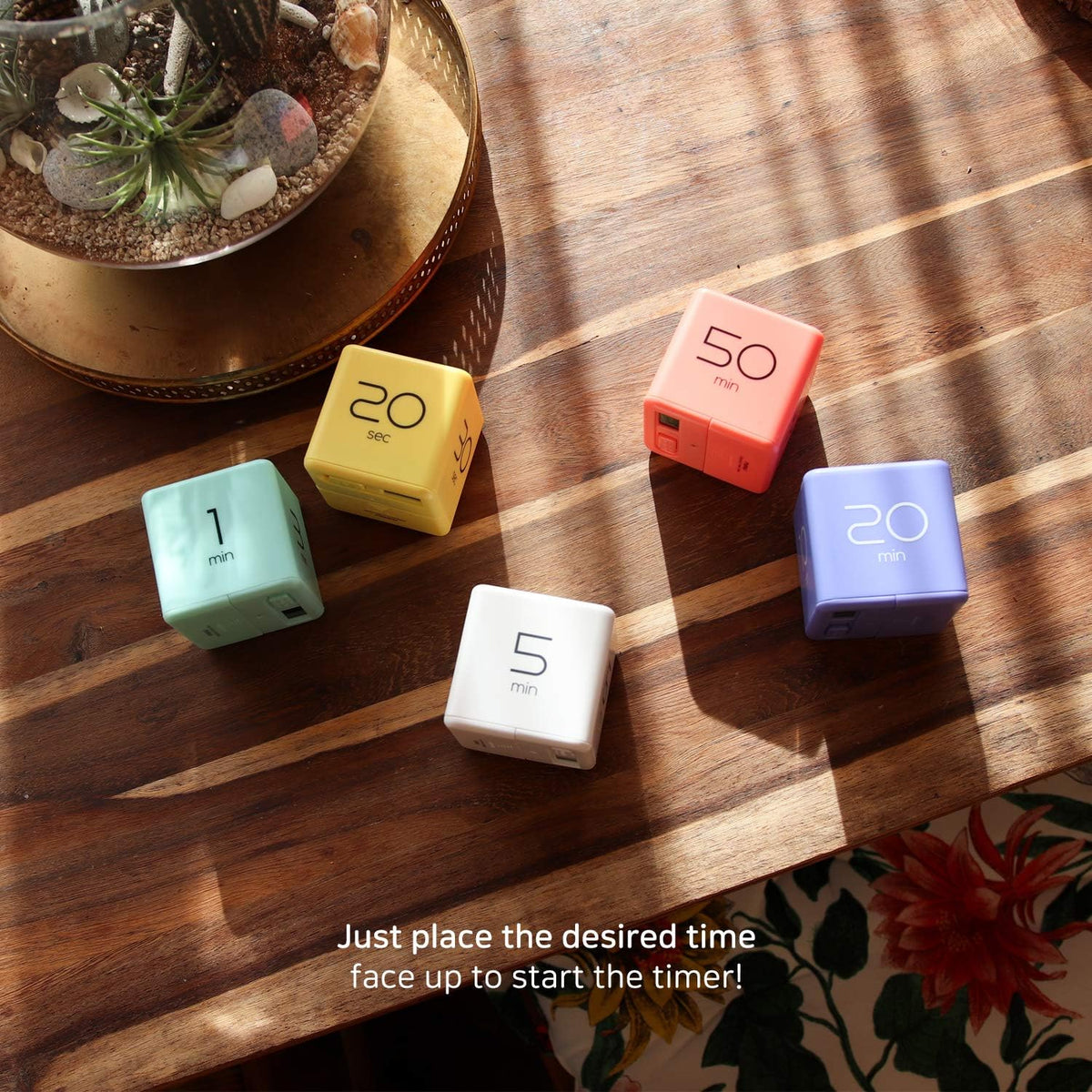 Cube Timer, Flip, Block, Productivity, Time Management (Mint)