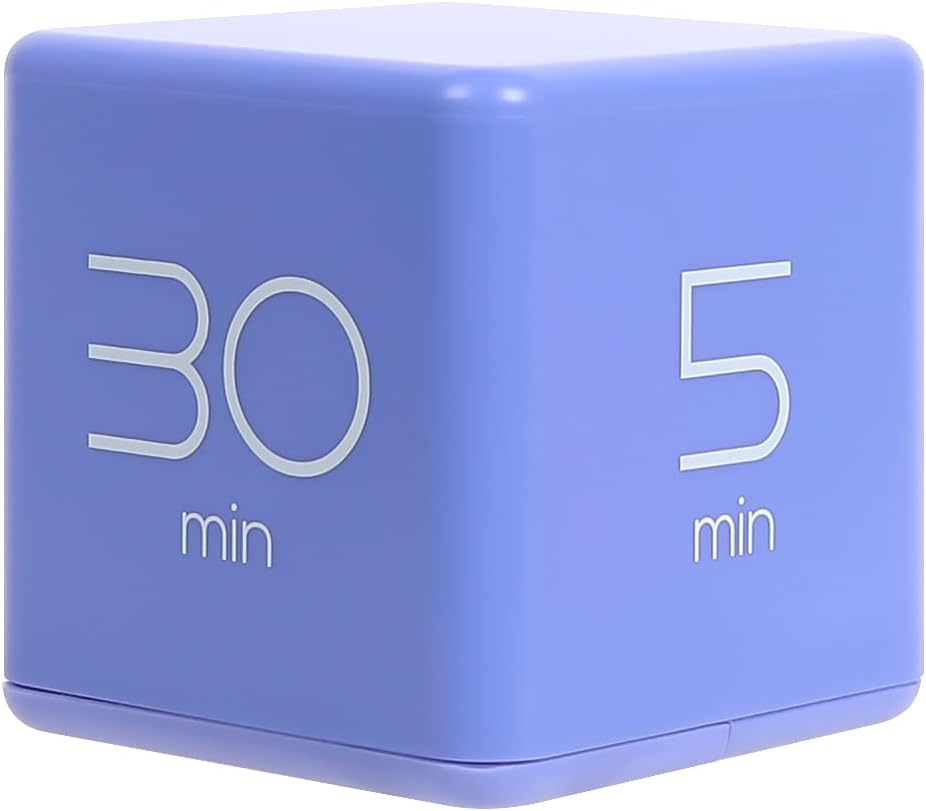 Cube Timer, Flip, Block, Productivity, Time Management (Mint)