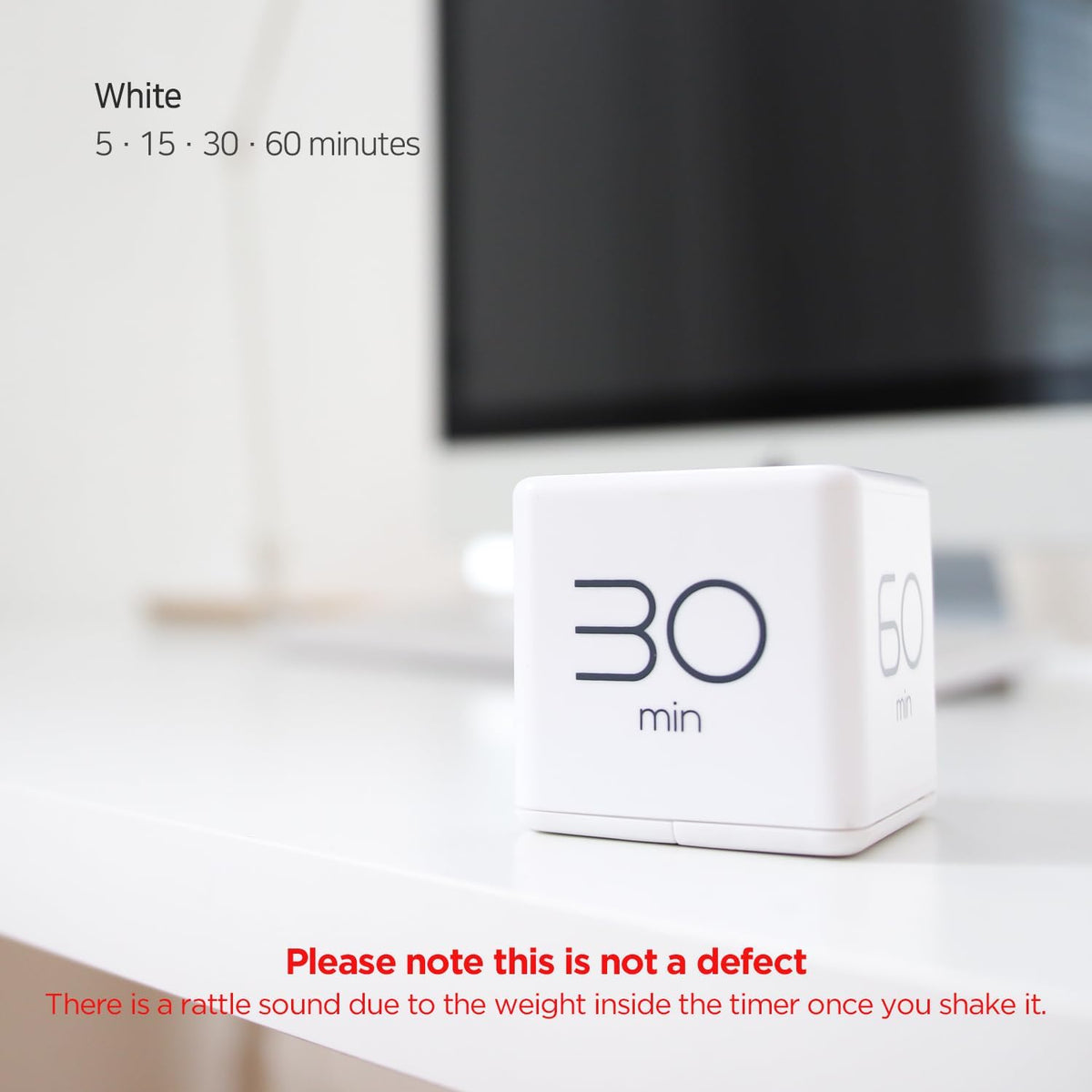 Cube Timer, Flip, Block, Productivity, Time Management (Mint)