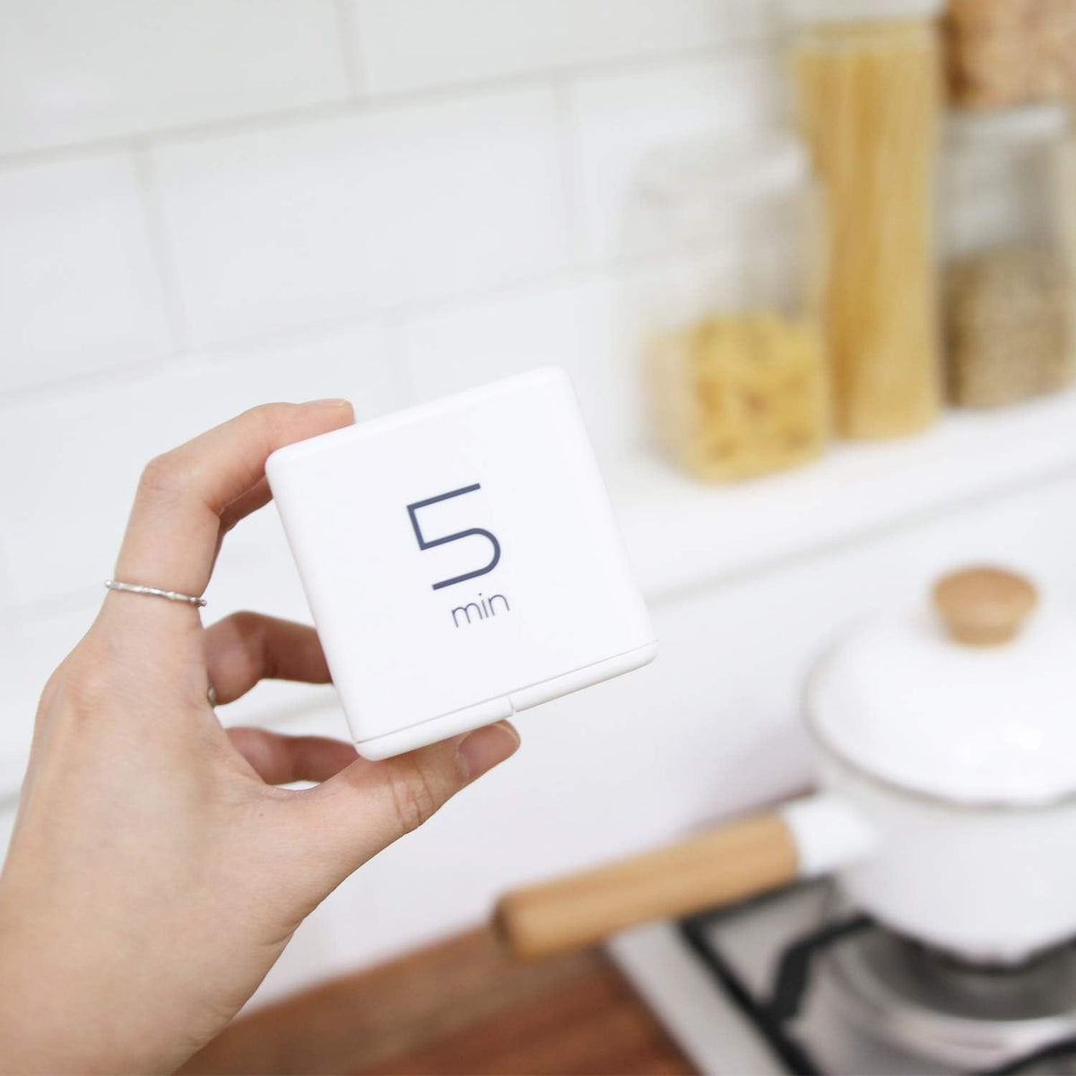 Cube Timer, Flip, Block, Productivity, Time Management (Mint)