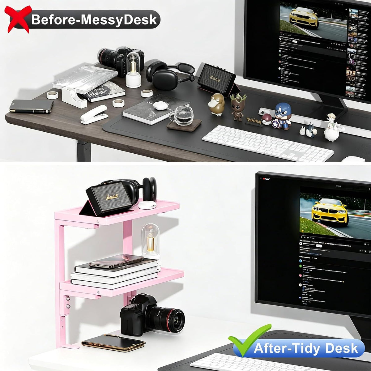 2-Tier Desk Shelf