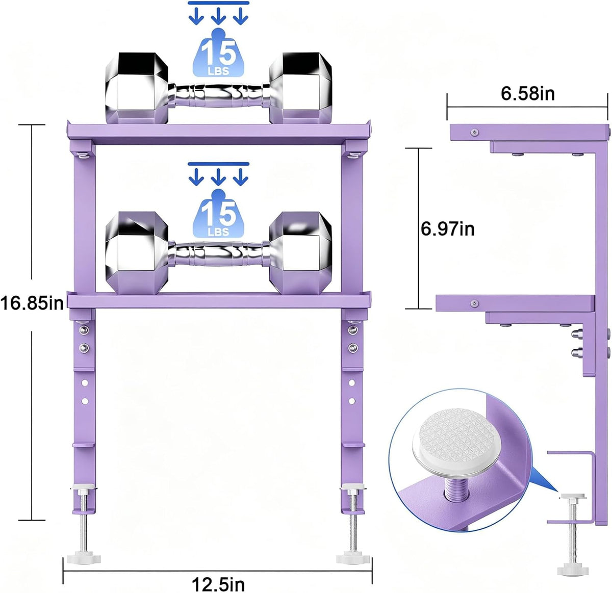 2-Tier Desk Shelf
