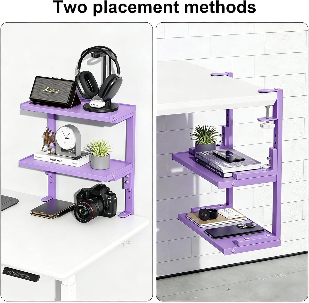 2-Tier Desk Shelf