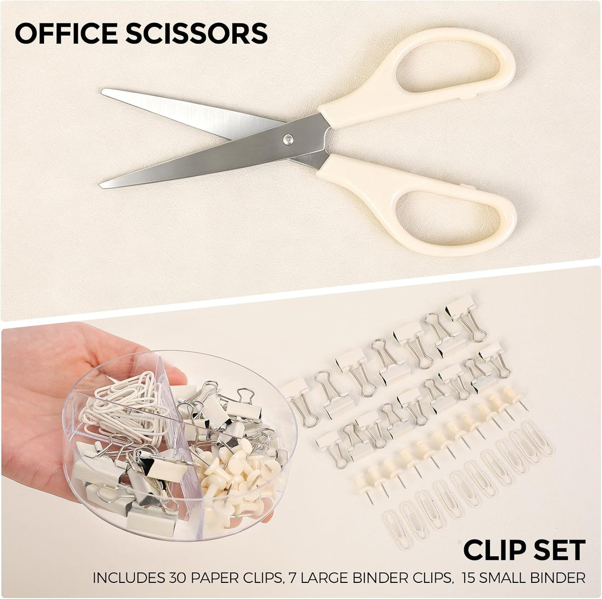 Pink Desk Accessories 11Pcs with Rotating Pen Holder for Desk