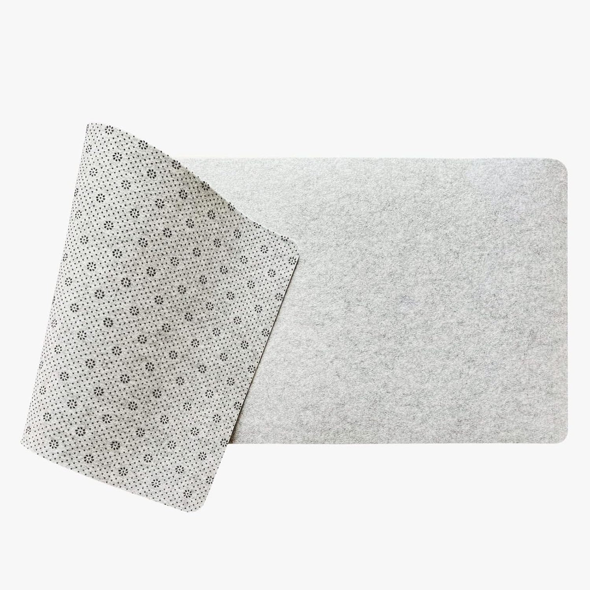 DAWNTREES Felt Desk Mat,Full Keyboard Mat,36" x 16",Dark Gray