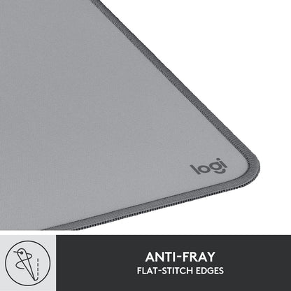 Studio Series Desk Mat Large 28x12 Inches - Mid Grey