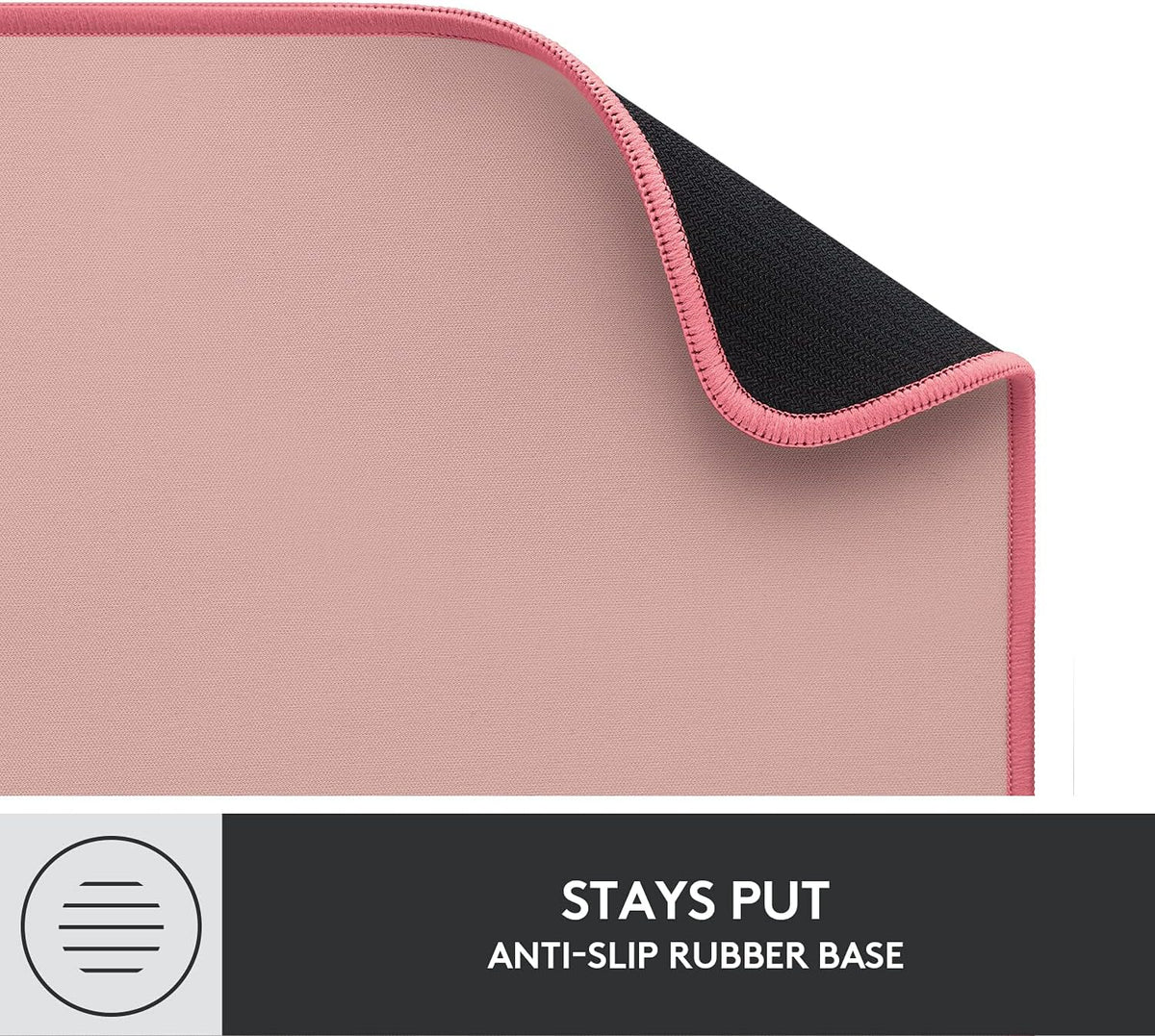 Studio Series Desk Mat Large 28x12 Inches - Mid Grey