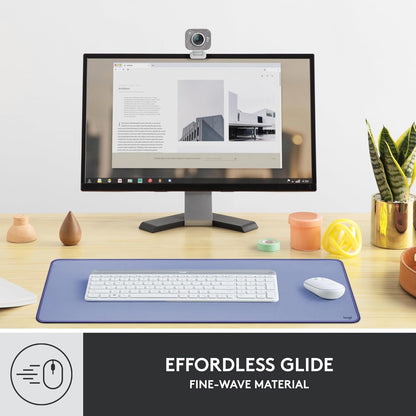 Studio Series Desk Mat Large 28x12 Inches - Mid Grey