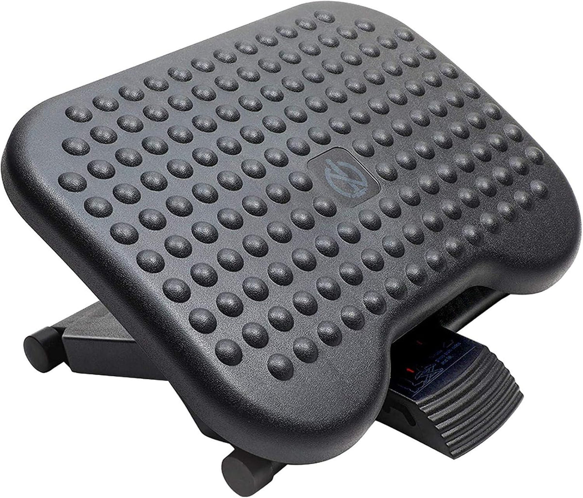 Adjustable Foot Rest for Under Desk with 3 Height Position, Gray