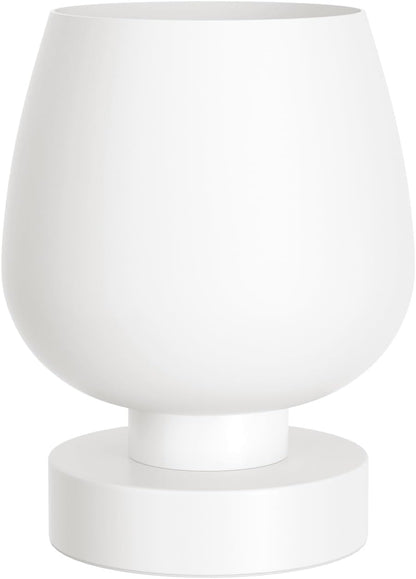 Seealle Small Touch Table Lamp for Nightstand, 3 Way Dimmable Bedside Lamp