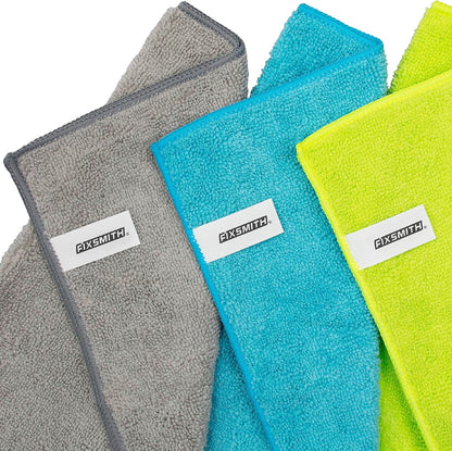 Microfiber Cleaning Cloth - Pack of 50, Microfiber Towels for Cars 16 x 12 in, Highly Absorbent Cleaning Rags, Lint-Free, Streak-Free Cleaning Cloths for Car Kitchen Home Office