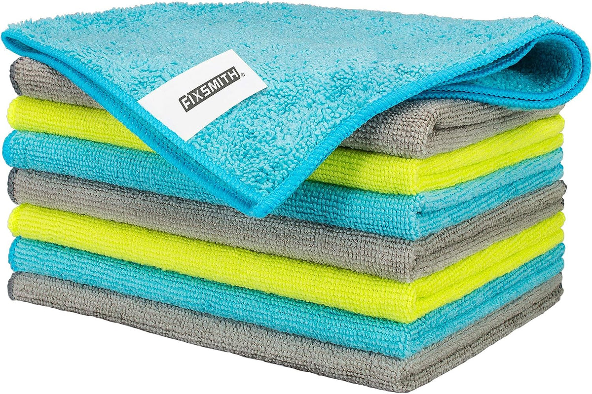 Microfiber Cleaning Cloth - Pack of 50, Microfiber Towels for Cars 16 x 12 in, Highly Absorbent Cleaning Rags, Lint-Free, Streak-Free Cleaning Cloths for Car Kitchen Home Office