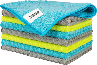 Microfiber Cleaning Cloth - Pack of 50, Microfiber Towels for Cars 16 x 12 in, Highly Absorbent Cleaning Rags, Lint-Free, Streak-Free Cleaning Cloths for Car Kitchen Home Office