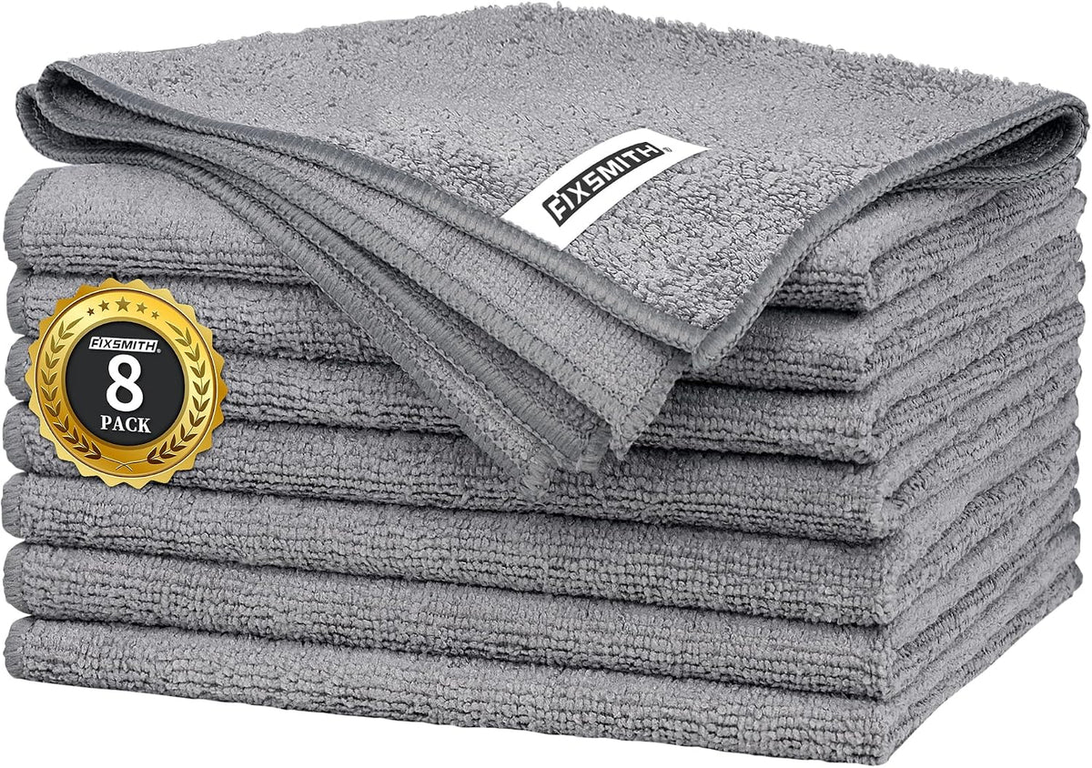 Microfiber Cleaning Cloth - Pack of 50, Microfiber Towels for Cars 16 x 12 in, Highly Absorbent Cleaning Rags, Lint-Free, Streak-Free Cleaning Cloths for Car Kitchen Home Office