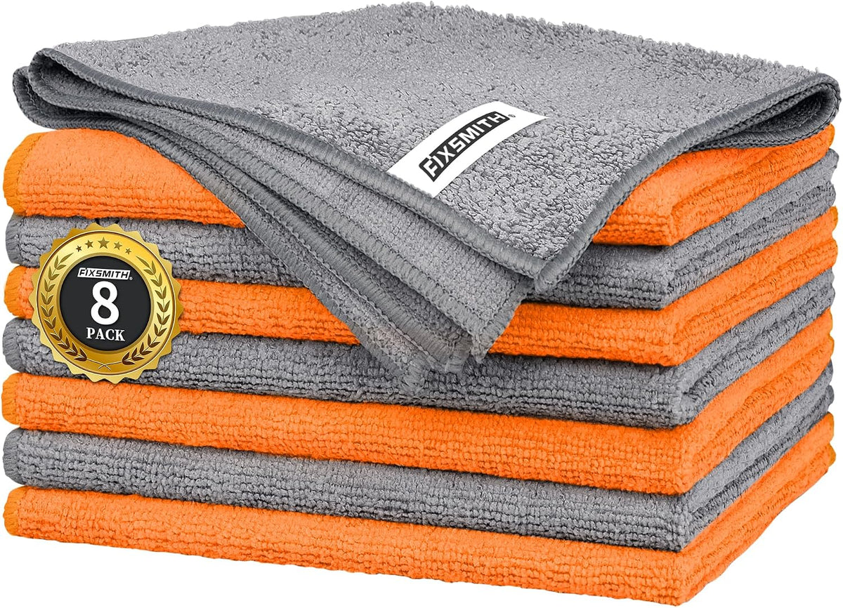 Microfiber Cleaning Cloth - Pack of 50, Microfiber Towels for Cars 16 x 12 in, Highly Absorbent Cleaning Rags, Lint-Free, Streak-Free Cleaning Cloths for Car Kitchen Home Office