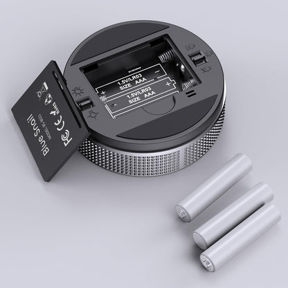 Kitchen Timer with LED Digital Display Smart Efficana for Home Classroom Gym Office, Volume and Brightness Adjustable Productivity Timer (Guncolor)