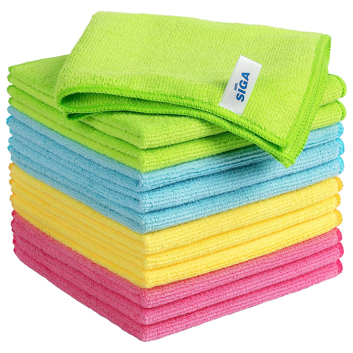 Microfiber Cleaning Cloths, Streak Free Microfiber Towels, 12 Pack