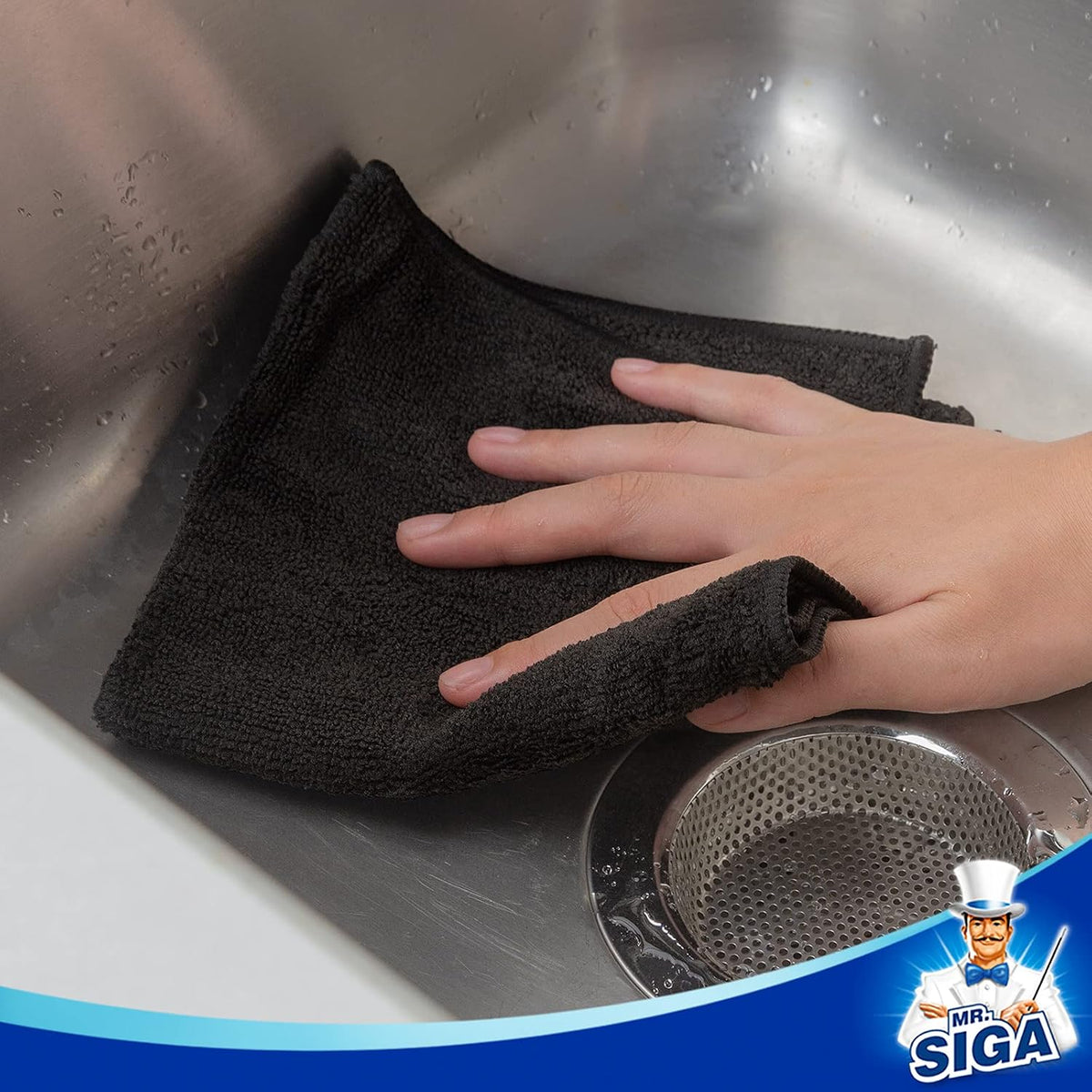 Microfiber Cleaning Cloths, Streak Free Microfiber Towels, 12 Pack
