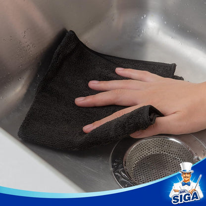 Microfiber Cleaning Cloths, Streak Free Microfiber Towels, 12 Pack