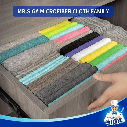 Microfiber Cleaning Cloths, Streak Free Microfiber Towels, 12 Pack