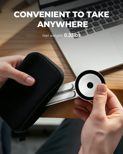 Adjustable Laptop Stand, 3-in-1 Magnetic Stand for Laptop & Tablet