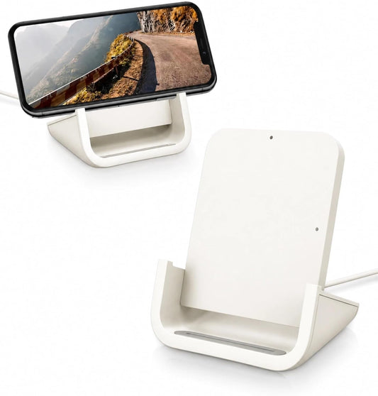 Wireless Charger YUWISS Wireless Charging Stand Cordless Charger 10/7.5/5W Compatible with iPhone 14 13 12/12 /11Pro Max/XR/XS Max/XS/X/8/8Plus Galaxy S22/S21/S9/S9+/S8/S8+ Note