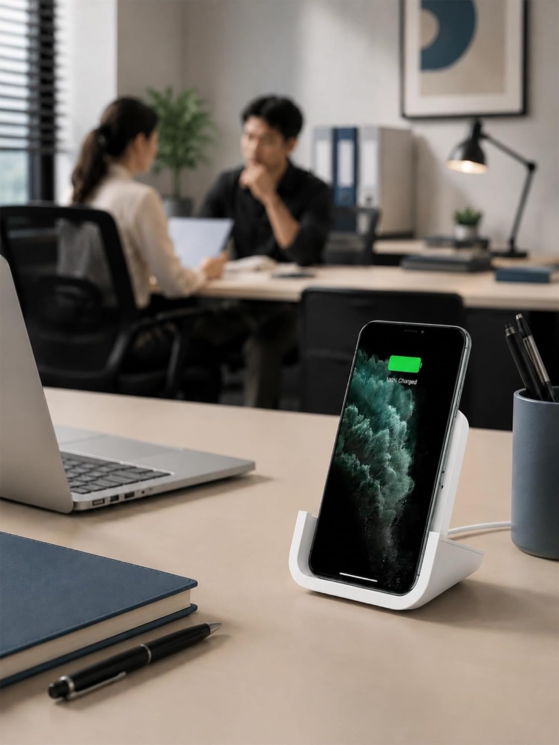 Wireless Charger YUWISS Wireless Charging Stand Cordless Charger 10/7.5/5W Compatible with iPhone 14 13 12/12 /11Pro Max/XR/XS Max/XS/X/8/8Plus Galaxy S22/S21/S9/S9+/S8/S8+ Note