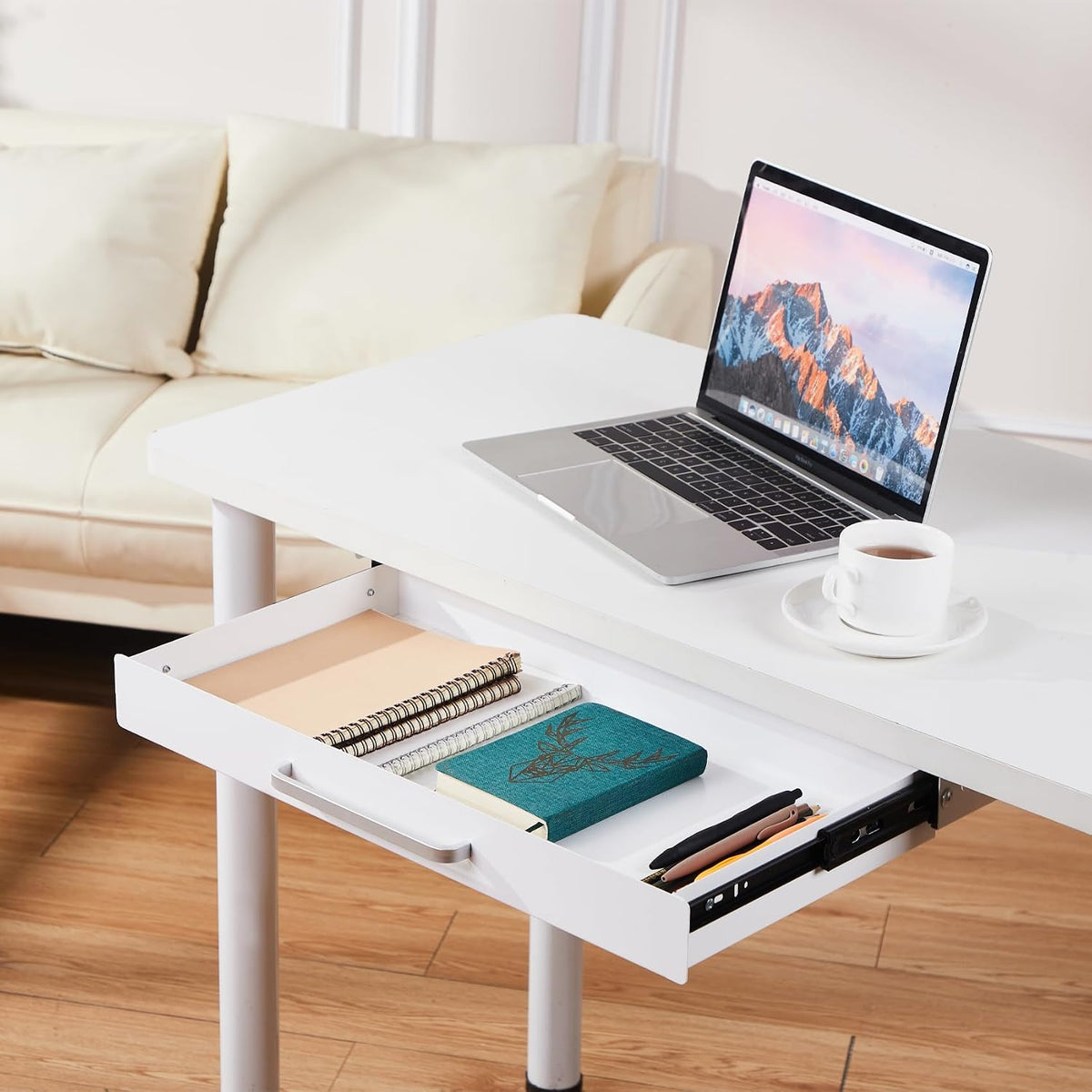 Under Desk Drawer Organizer 21", Large Desk Pencil Storage Drawer