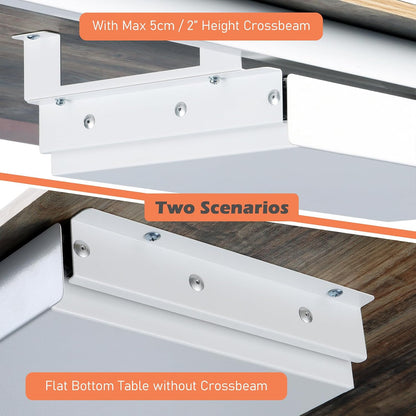 Under Desk Drawer Organizer 21", Large Desk Pencil Storage Drawer