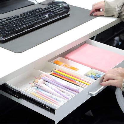 Under Desk Drawer Organizer 21", Large Desk Pencil Storage Drawer