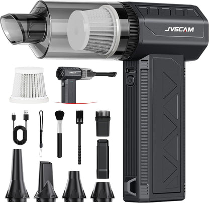 F30 Compressed Air Duster&Vacuum Cleaner,3-in-1 150000RPM Air Blower