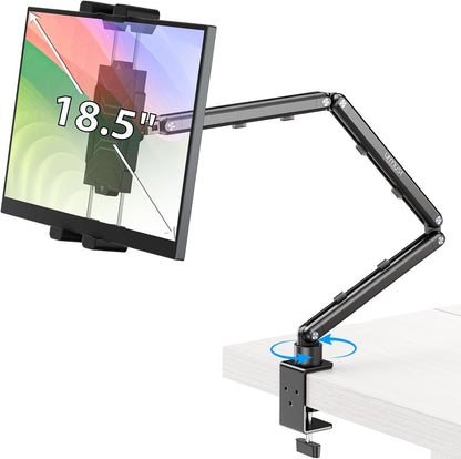 Tablet Stand for Desk, Adjustable iPad Holder for Bed, 4.7"-15.6"
