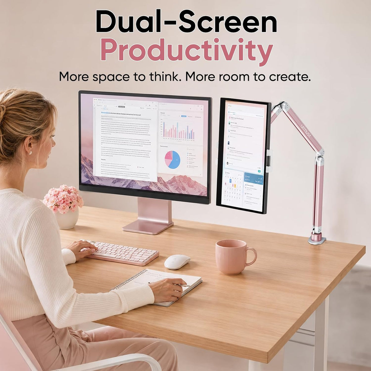 Tablet Stand for Desk, Adjustable iPad Holder for Bed, 4.7"-15.6"