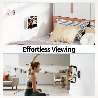 Tablet Stand for Desk, Adjustable iPad Holder for Bed, 4.7"-15.6"