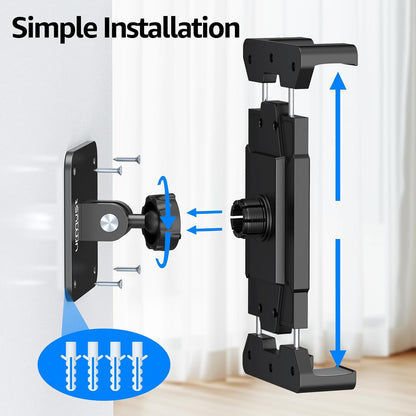 Tablet Stand for Desk, Adjustable iPad Holder for Bed, 4.7"-15.6"