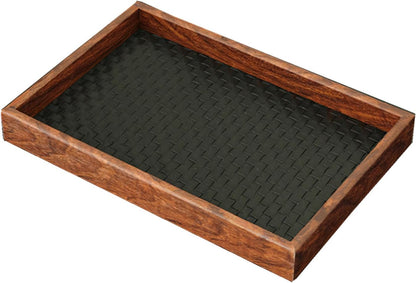 Valet Tray Wooden Catch All Tray Nightstand Tray Valet Desk Tray