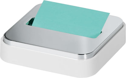 Note Dispenser, White, 1 Dispenser, 1 Pad, 45 Sheets