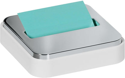 Note Dispenser, White, 1 Dispenser, 1 Pad, 45 Sheets