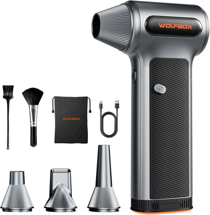 MF200 Compressed Air Duster, Removable Battery, Car Cleaning, Home