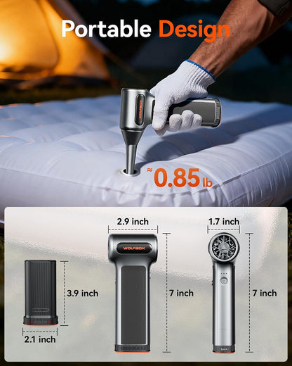 MF200 Compressed Air Duster, Removable Battery, Car Cleaning, Home