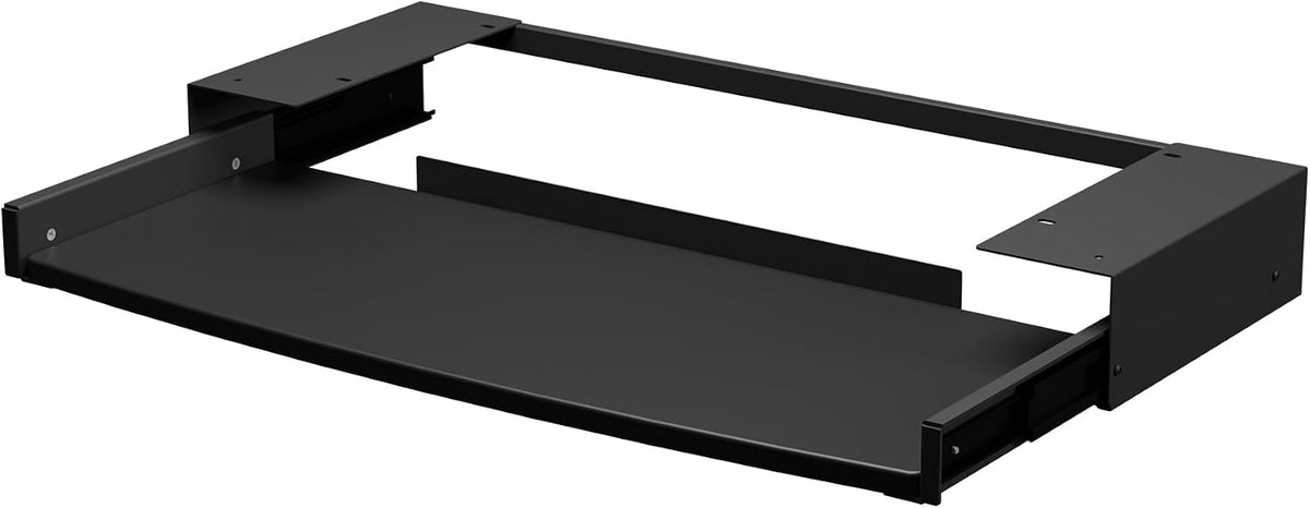 Slide-Out Keyboard Tray – Black