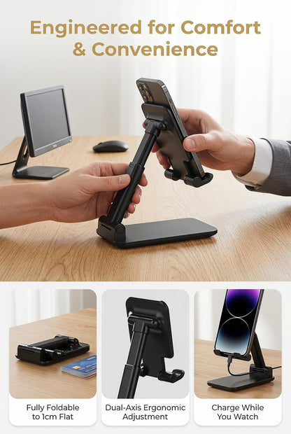 Phone Stand for Desk Cell Phone Holder Stands for iPhones