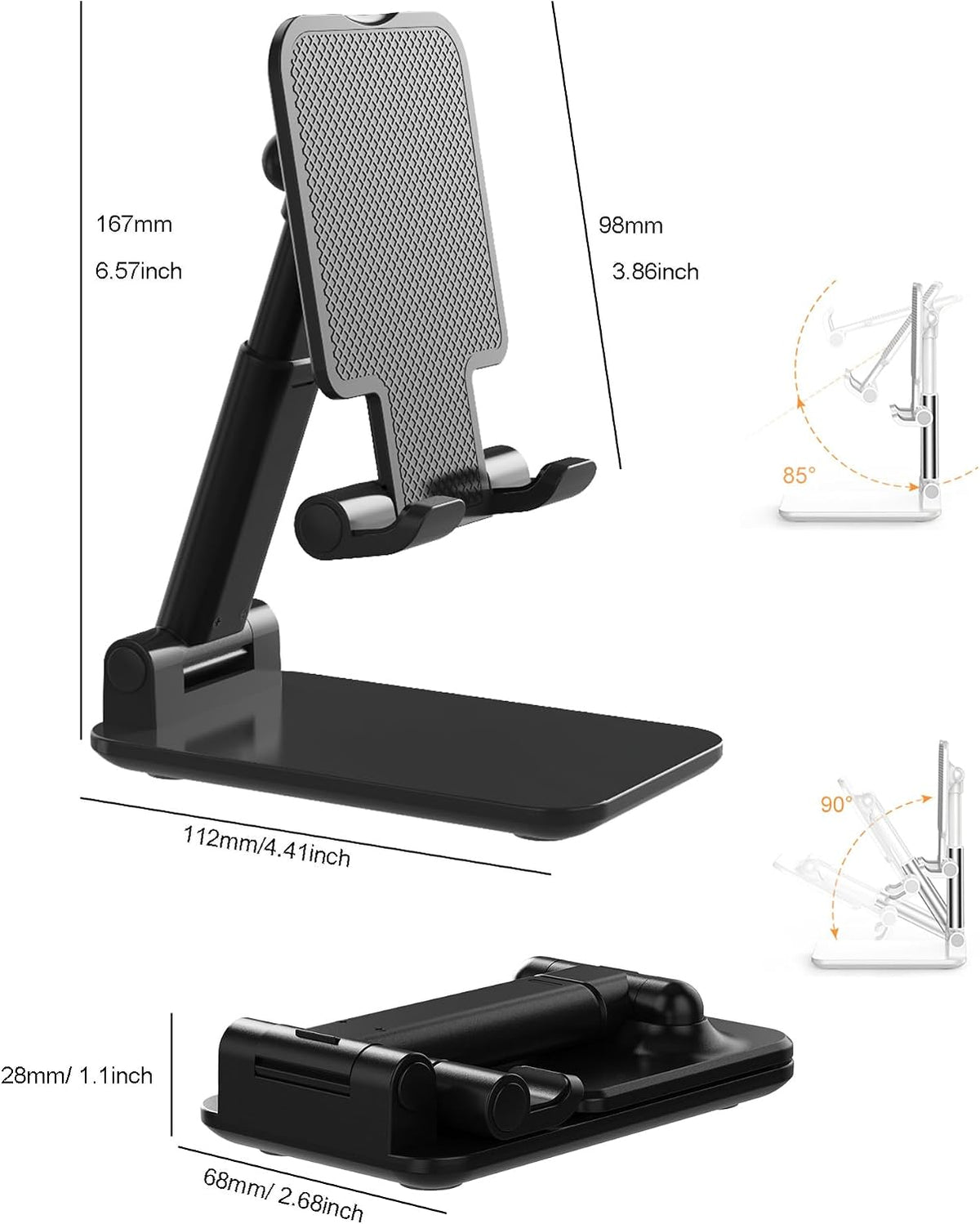 Phone Stand for Desk Cell Phone Holder Stands for iPhones