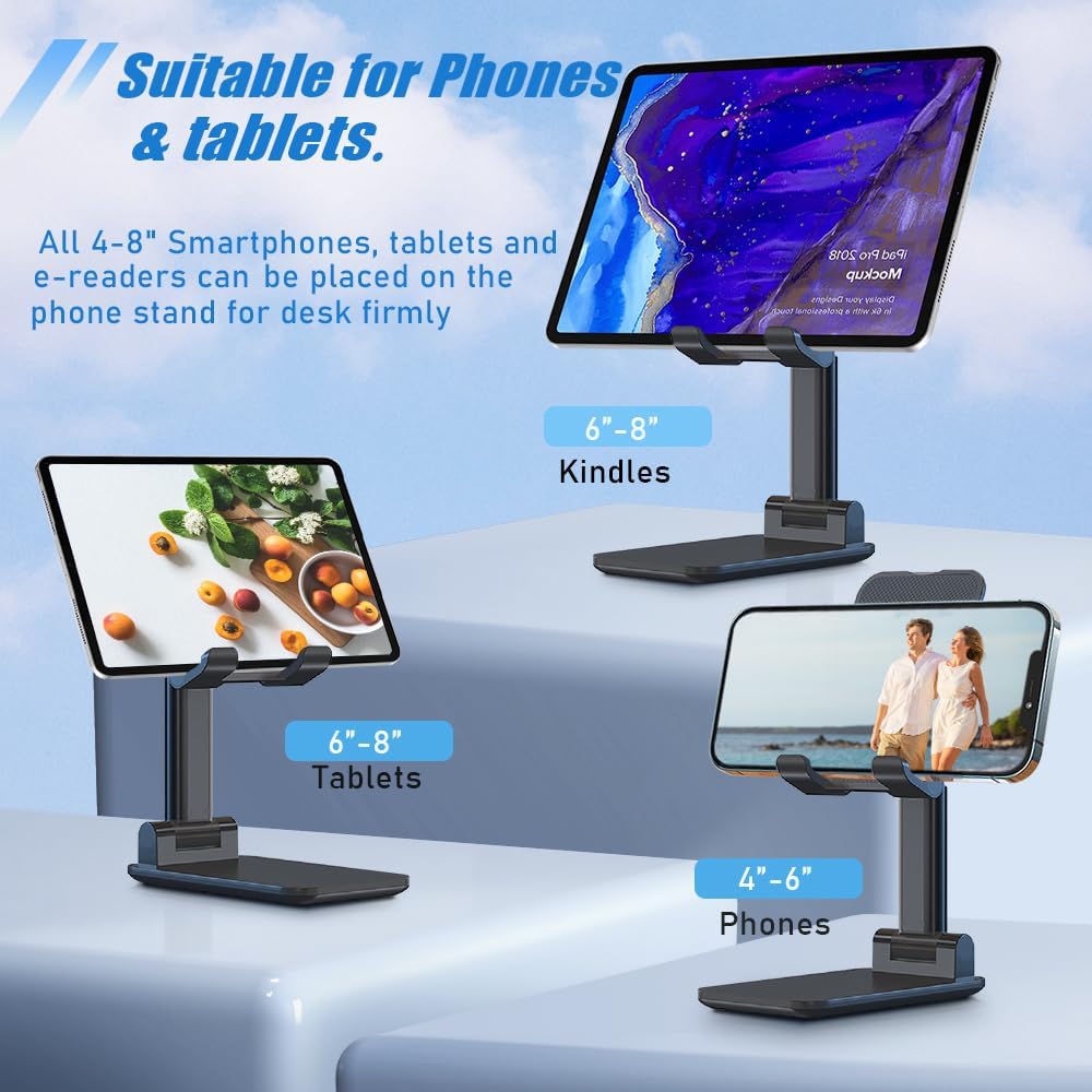 Phone Stand for Desk Cell Phone Holder Stands for iPhones