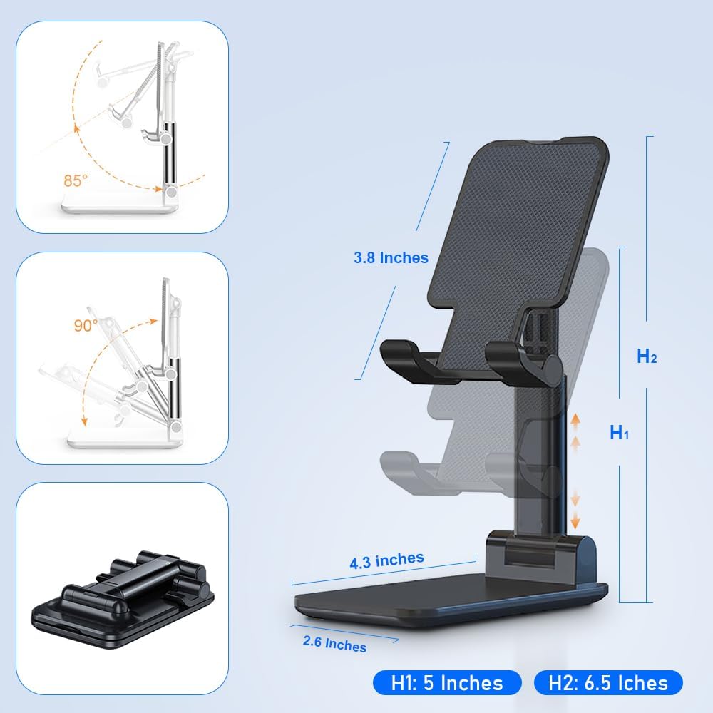 Phone Stand for Desk Cell Phone Holder Stands for iPhones