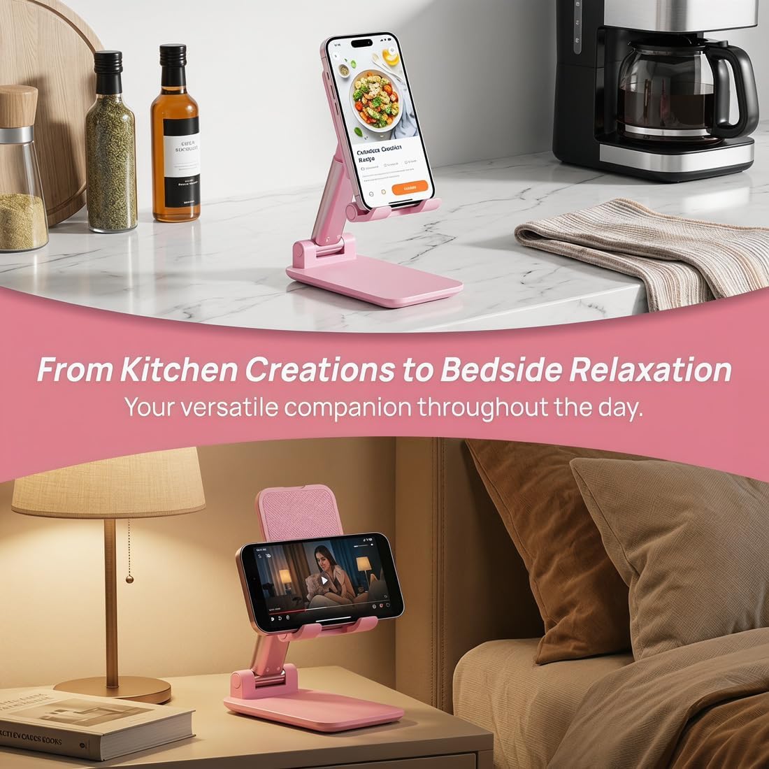 Phone Stand for Desk Cell Phone Holder Stands for iPhones